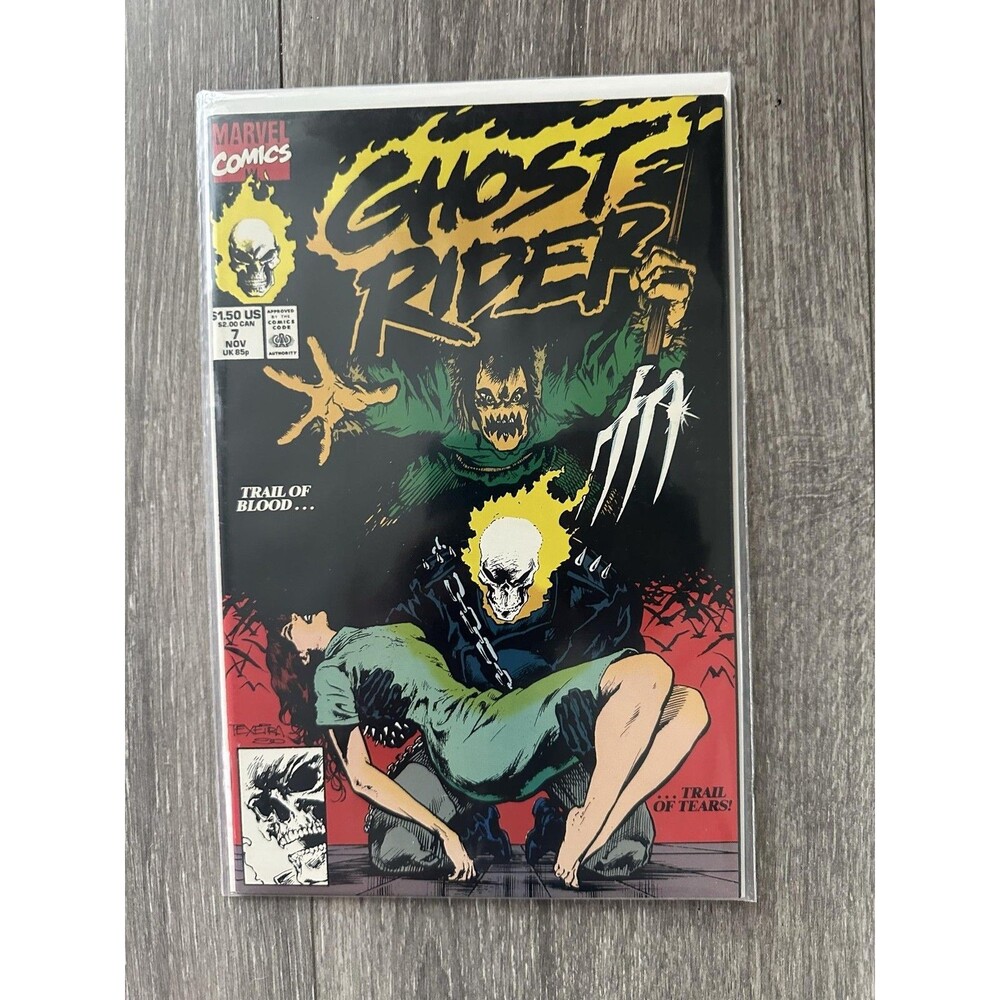 Marvel Ghost Rider #7 Single Issue Comic Texeira Color Horror US Comics English